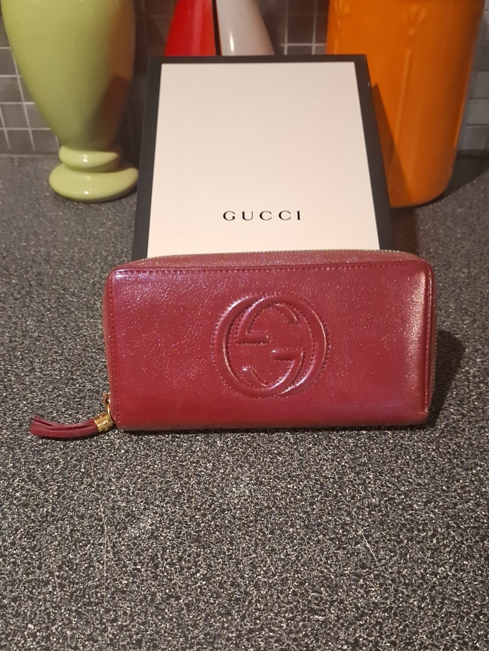 Gucci Soho Zippy Wallet